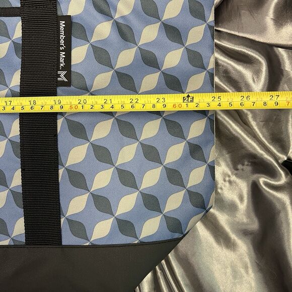 Member's Mark Dual Carry Insulated Shopper‎ Bag 10 Gallon Leak Proof Blue Gray - Picture 9 of 11